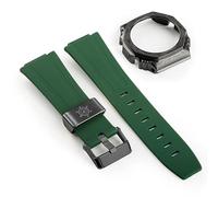 JZWCHQ Sangle en Caoutchouc de troisième génération Couvercle de Montre en Acier Inoxydable sculpté pour la modernisation GA2100 et la Sangle de Montre de Bricolage de Bricolage