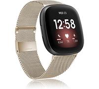 JZWCHQ Sangle en métal compatible avec Fitbit Versa 3 STRAP/FITBIT SENSE BRODE DE REMPLACEMENT ACI