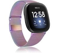JZWCHQ Sangle en métal compatible avec Fitbit Versa 3 Strap/Fitbit Sense Sandle STRAP STRAP DE REMPLACEMENT ACI