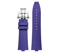JZWCHQ Senior FKM Fluorine Rubber Watch Band pour Vacheron Constantin 4500V 5500V 7900 Strape DE MONTRATION