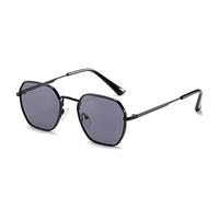 JZWCHQ Small Frame Hommes et Femmes Lunettes de Soleil Tendeaux de Conduite en Plein air UV400 Lunettes de Soleil (Couleur: E, Taille: 1)