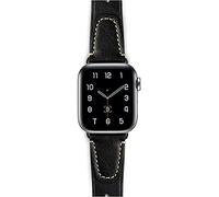 JZWCHQ STRACS STRACS ADIGNEMENT COMPATIBLE AVEC APPON WATCH 42MM 38MM 44MM 40MM MADIQUE DE MONTRE POUR IWATCH 5 4 3 2 1 BOUTILLE MEN FEMMES BRACEAUX BANDE (pour 38 mm 40 mm noir)