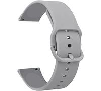 JZWCHQ STRAP STRAP 20 mm Bands de sport en silicone Soft Remplacement Couleurs de bracelet Multiple (Couleur: Z-Navy Bleu, taille: 20 mm)