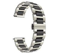 JZWCHQ Strap Word CERAMIQUE Bande DE MONTRATION d'acier INOXDUBLE 22 mm 46 mm Bandon de Remplacement de la Sangle de Remplacement Bracelet