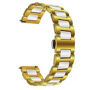 JZWCHQ Strap Word CERAMIQUE Bande DE MONTRATION d'acier INOXDUBLE 22 mm 46 mm Bandon de Remplacement de la Sangle de Remplacement Bracelet
