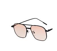 JZWCHQ Street Photo Fashion Decorative Sungass Sungasses Men and Women Outdoor Vacation (Couleur: C, Taille: 1)