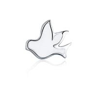 JZWCHQ Style 925 Sterling Silver Licorne, hibou, chat, arbre de vie Petites charme Fit des bijoux de collier flottant original