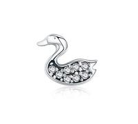 JZWCHQ Style Silver Licorne, hibou, chat, arbre de vie Petites charme Fit des bijoux de collier flottant original