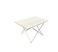 JZWCHQ Table à Manger Pliante Dîner extérieur pourrue de Jardin Picnic BBQ Ultralight Portable Pliage Camping Table