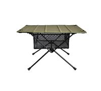 JZWCHQ Table à Manger Pliante en Aluminium en Alliage en Plein air Dîner de Fourrure pour la fête en Famille BBQ Table de Camping Pliable Portable (Couleur: A-01)