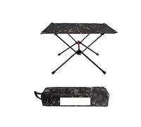 JZWCHQ Table à Manger Pliante en Aluminium en Alliage en Plein air Dîner de Fourrure pour la fête en Famille BBQ Table de Camping Pliable Portable (Couleur: A-01)