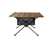 JZWCHQ Table à Manger Pliante en Aluminium en Alliage en Plein air Dîner de Fourrure pour la fête en Famille BBQ Table de Camping Pliable Portable (Couleur: A-01)