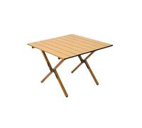 JZWCHQ Table de Camping extérieur Pliant en Bois Grain en Carbone Roule d'oeuf Portable de Plate-Forme d'oeuf Portable Table aérienne Plaque de touriste Camping, 8 m