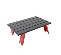 JZWCHQ Table de salle à manger pliante ultra légère pour camping en plein air, table portable pliable mini pour les excursions, tente de pique-nique, barbecue, vaisselle, bureau d'ordinateur pliable