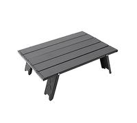 JZWCHQ Table de salle à manger pliante ultra légère pour camping en plein air, table portable pliable mini pour les excursions, tente de pique-nique, barbecue, vaisselle, bureau d'ordinateur pliable