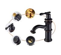 JZWCHQ Tapeur de mélangeur d'évier de cuisine Zedaro, Tapis de mélangeur, Évier de toilettes vintage européen Tap d'eau froide Chauffeur de cuivre complet Cuisine plus complète robinet rétro