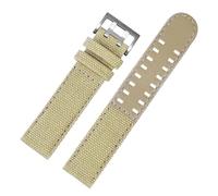 JZWCHQ Toile en cuir compatible avec Khaki Field Watch H760250 H68201993 H7060596 Nylon Watchband Men Sport Sprap 20 mm 22 mm (noir noir, 22 mm)