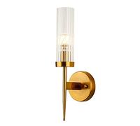 JZWCHQ Verre Murale du Milieu du siècle Lampe Murale Nordique Creative Metal Wall Light E14 Decor Wall Washer Fixture Restauration de lit de Chevet Salon