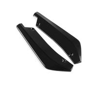 JZWJNFYY 2 Pièces Voiture Pare-Chocs Arrière Diffuseur à Lèvres pour Hummer H3 2008-2024, Accessoires Voiture, Protection Anti-Rayures Aileron Voiture,Bright Black