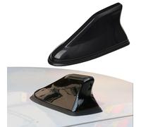 JZWJNFYY Antenne Voiture Requin pour Aixam D-Truck Pickup(2015+) Aileron de Requin Antenne Radio Voiture FM/AM Base Étanche Accessoire,Black