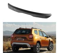 JZWJNFYY Voiture Aileron ArrièRe pour Dacia Duster 2019-2024 Becquet De Coffre Arrière Lame Spoiler ExtéRieure Corps Accessoire,Carbon Fiber Look