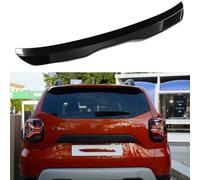 JZWJNFYY Voiture Aileron ArrièRe pour Dacia Duster 2019-2024 Becquet De Coffre Arrière Lame Spoiler ExtéRieure Corps Accessoire,Glossy Black