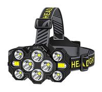 JZX Lumière Forte 1 0led Phares à la tête d'éclairage extérieur Portant USB Lampe à Instant de Lampe de Poche imperméable Rechargeable (Color : TG-TD15901)