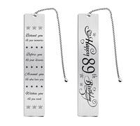 Jzxwan Cadeau d'anniversaire pour homme et femme, marque-page d'anniversaire de 89 ans, idée cadeau pour femme de 89 ans, marque-page d'anniversaire 1934 pour femme et homme, décorations « Happy 89th