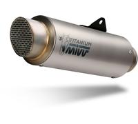 MIVV Silencieux Slip-On GP K.042.L6P Kawasaki ZX-10 R/RR/SE 2016-2024 Argenté Homologué