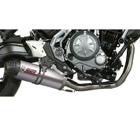 Mivv Oval Kawasaki Ninja 650/z650 2017-23 K.044.l4c Homologated Full Line System Argenté Homologated