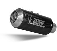 Mivv Mk3 Kawasaki Z900 2025 Homologated Slip On Muffler Argenté Homologated
