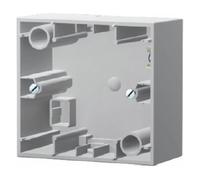 K.1 Boîtier saillie simple blanc neige 10417009