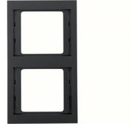 berker Berker Cadre K.1 2 fois vertical anthracite 13237006 Quantité:1