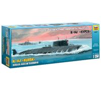 K-141 Sous-Marin Kursk 1:350 Kit De Modèle En Plastique ZVEZDA