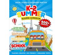 K-2 Summer Reading Workbook: 215 Nonfiction Reading Passages & Summer Reading Comprehension Practice on Community, US History, Geography & More