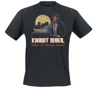 K 2000 Make It A Michael Knight Homme T-Shirt Manches Courtes Noir 100% Coton Regular/Coupe Standard