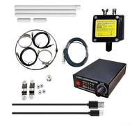 K-480WLA Kit antenne de réception active à large bande 68 cm Amplification réglable 0-30 dB pour ICOM R71E SMA/BNC Connexion 7 modes Acier inoxydable Extérieur Résistant aux intempéries TV Émetteur à
