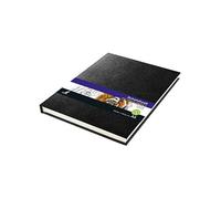 Cahier de croquis, A5, aspect peau de serpent, noir