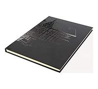 [K-5566] kangaro Cahier de croquis Design, 160 pages, A4, noir