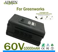 K 60V pour Greenworks 10000mAH BLF442 CSC404 CSF401/405 82CS27 82CS34 82BH22 82BD250 batterie pour outil électrique 1pcs battery