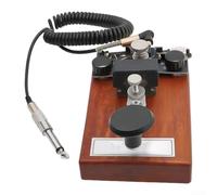 K-8 pour morse Code Key Rosewood Base Sound Light K-8 pour morse