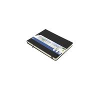 [K-861230] kangaro Cahier de croquis, couverture PU rigide, A5, noir