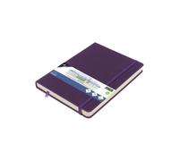 Kangaro Carnet de croquis A5 Purple Heart – Couverture rigide PU, 80 feuilles 140 g, papier crème