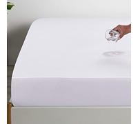 K&A® Protège-matelas imperméable en tissu éponge doux - Hypoallergénique, silencieux et respirant - 40 cm de profondeur - Style drap housse (King size (150 x 200 cm)