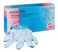 Gants à usage unique Taille (gants): 9, L KCL Dermatril 740-9 100 pc(s)