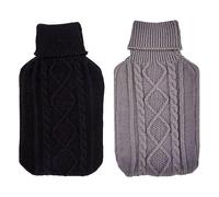 K Collection - Bouillotte et housse motif/style Maille torsadée (TC519)