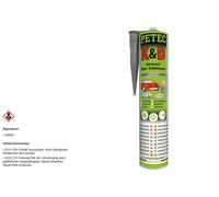 K&D COLLE ET MASSE D'ÉTANCHÉITÉ, GRIS, 310 ML