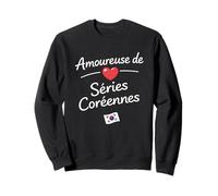 K-Drama Amoureuse de Séries Coréennes Fan K Drama Femme Sweatshirt