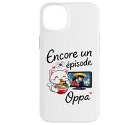 K-Drama Encore Un Épisode Chat Ramen Séries Coréennes Kdrama Coque pour iPhone 14 Plus