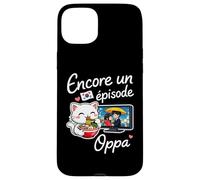 K-Drama Encore Un Épisode Chat Ramen Séries Coréennes Kdrama Coque pour iPhone 15 Plus